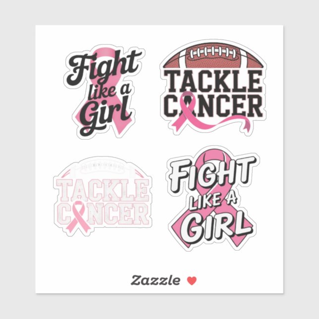 Breast Cancer Awareness sticker bundle (Sheet)