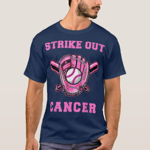 Breast Cancer Awareness Strike Out Cancer T-Shirt