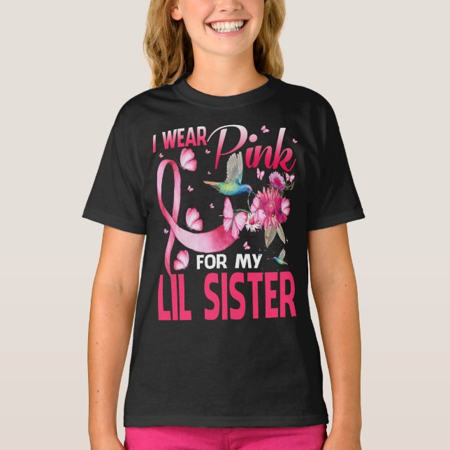 Breast Cancer Awareness Sunflower T-Shirt (Front)