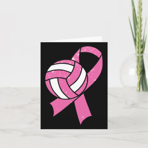Breast Cancer Awareness Survivor Fighter Volleyll Card