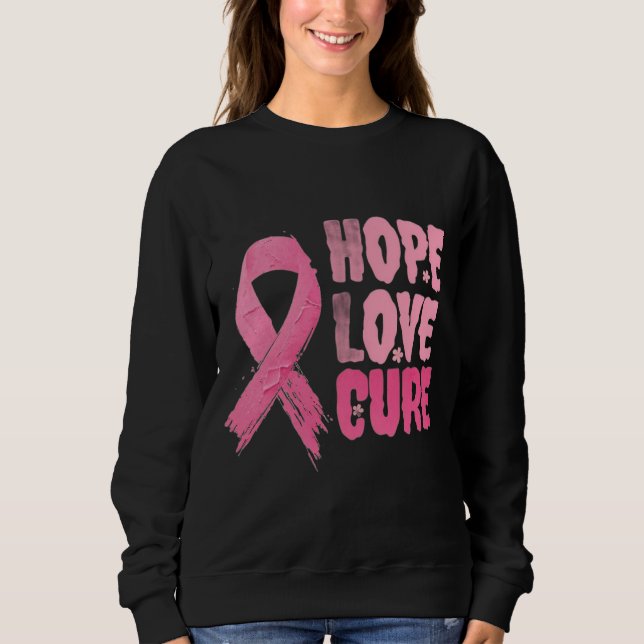 Breast Cancer Awareness sweatshirt (Front)