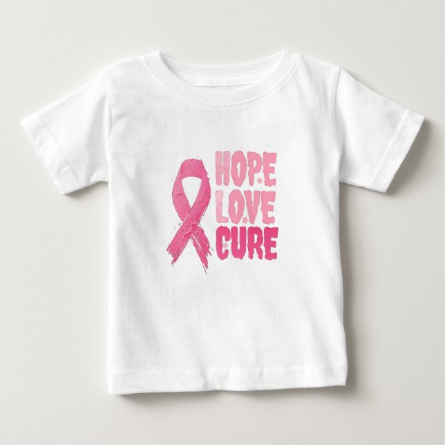 Breast Cancer Awareness T shirt baby (Front)