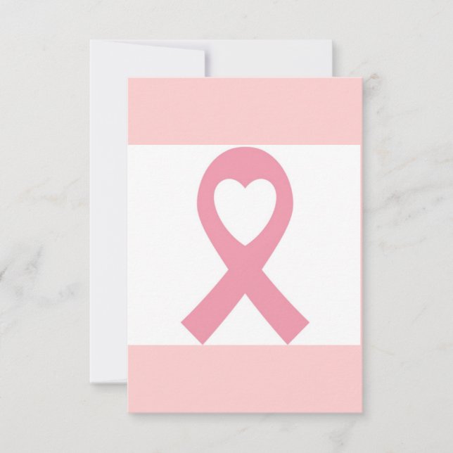Breast Cancer Awareness  Thank You Card (Front)