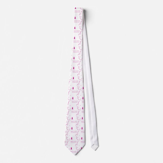 Breast cancer awareness tie (Front)