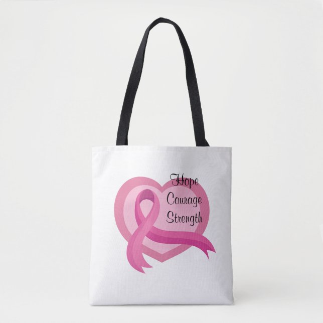 Breast Cancer Awareness Tote (Front)