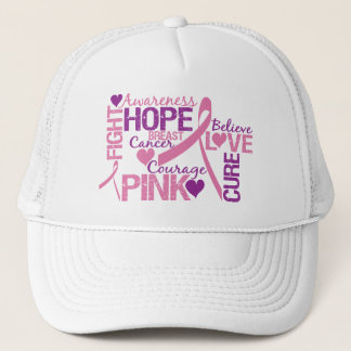 Breast Cancer Awareness Trucker Hat