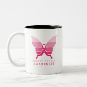 Breast Cancer Awareness Two-Tone Coffee Mug