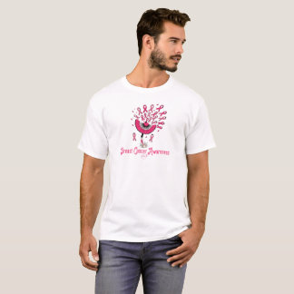 Breast Cancer Awareness Typography Tee