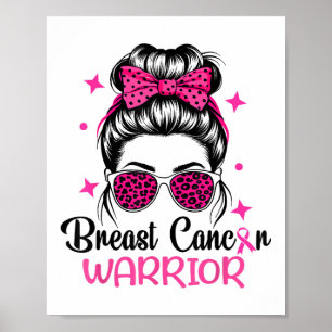 Breast Cancer Awareness Warrior Poster