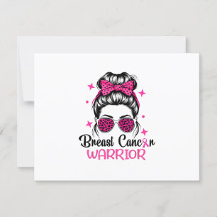 Breast Cancer Awareness Warrior RSVP Card