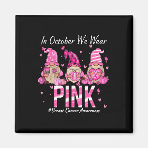 Breast Cancer Awareness Warrior Support Squad Magnet
