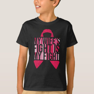 Breast Cancer Awareness Wife Husband Matching T-Shirt