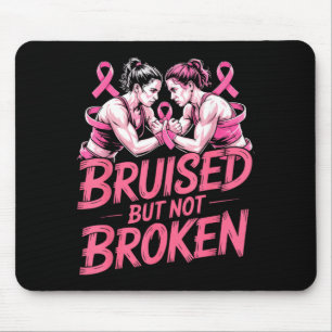 Breast cancer awareness wrestling fan wrestler mouse pad