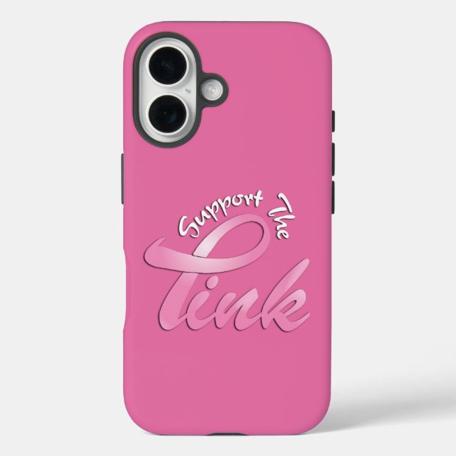 Breast Cancer Awarness Case-Mate iPhone Case (Back)