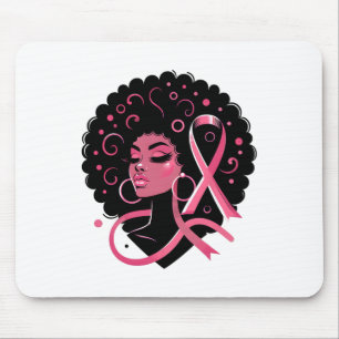Breast Cancer Black African American Women Support Mouse Pad