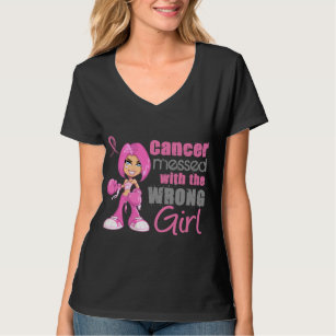 Breast Cancer Combat Girl 1 T-Shirt