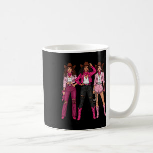 Breast Cancer Country Western Cowgirl In Pink Warr Coffee Mug