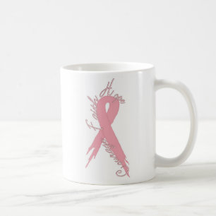 Breast Cancer Courage Faith &Hope Coffee Mug 11oz