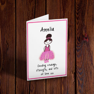 Breast Cancer Encouragement  Card