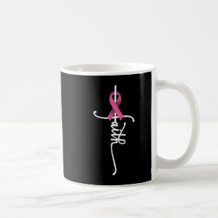 Breast Cancer Faith Breast Cancer Awareness Suppor Coffee Mug