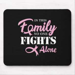 Breast Cancer Fight Cancer Ribbon 2 Mouse Pad
