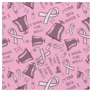 Breast Cancer, I Rang The Bell Fabric