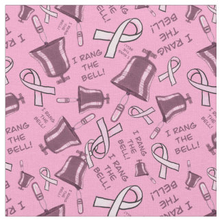 Breast Cancer, I Rang The Bell Fabric