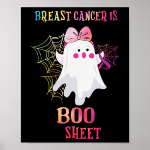 Breast Cancer Is Boo Sheet1  Poster