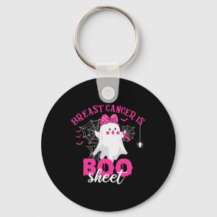 Breast Cancer Is Boo Sheet Breast Cancer Warrior H Key Ring