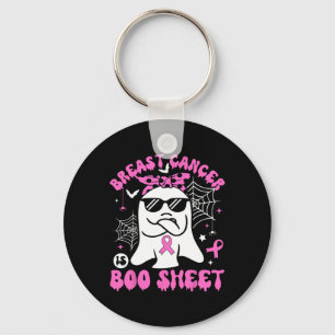 Breast Cancer Is Boo Sheet Breast Cancer Warrior H Key Ring