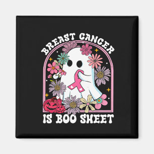 Breast Cancer Is Boo Sheet Breast Cancer Warrior H Magnet