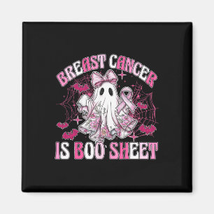 Breast Cancer Is Boo Sheet Ghost Halloween Pink Ri Magnet