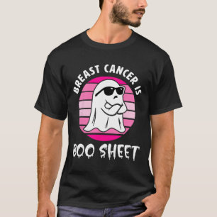 Breast Cancer Is Boo Sheet Halloween Breast Cancer T-Shirt