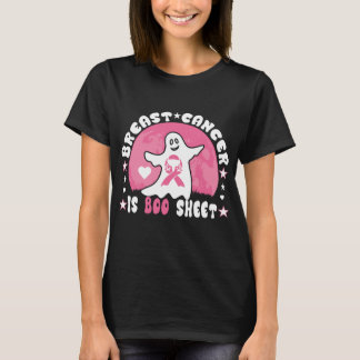 Breast Cancer Is Boo Sheet Halloween Breast Cancer T-Shirt