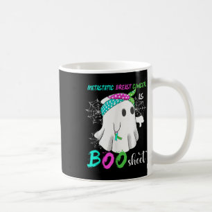 Breast Cancer Is Boo Sheet Halloween Costume Coffee Mug