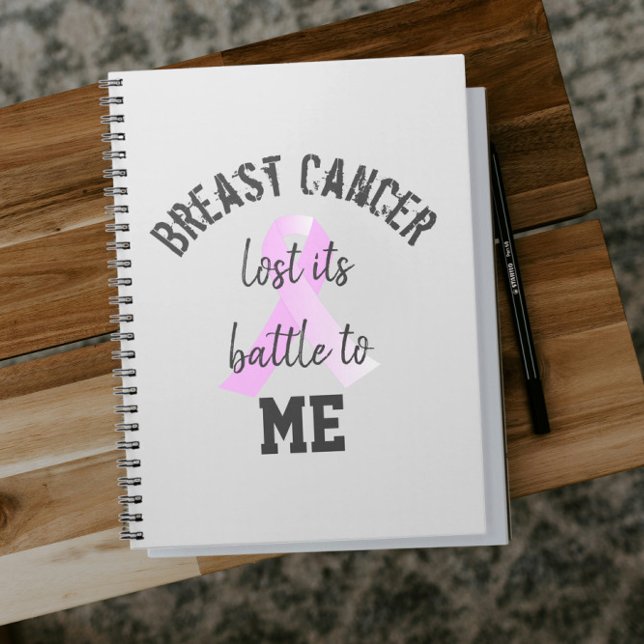 Breast Cancer Lost its Battle to ME | Survivor Notebook (Breast Cancer Lost its Battle to Me Notebook)