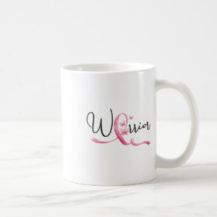Breast Cancer Month Butterflies Pink Ribbon Women' Coffee Mug