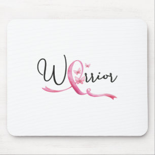 Breast Cancer Month Butterflies Pink Ribbon Women' Mouse Pad