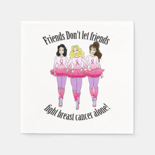 Breast Cancer: No one fights alone Napkin