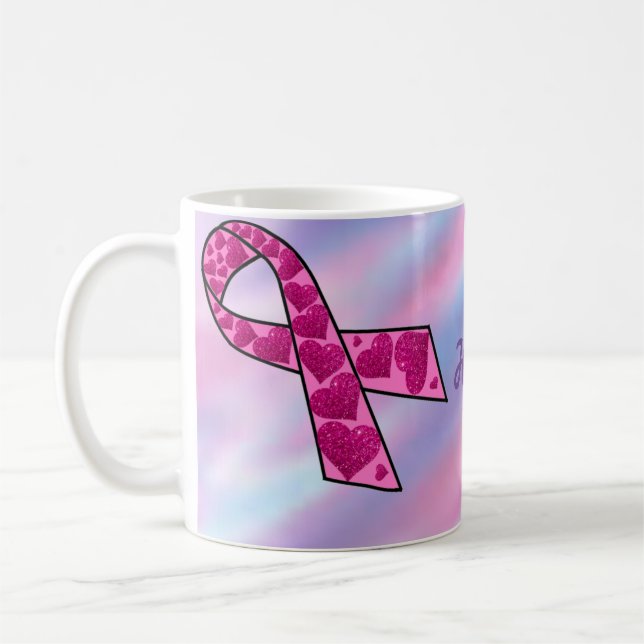 Breast Cancer of HOPE Coffee Mug (Left)