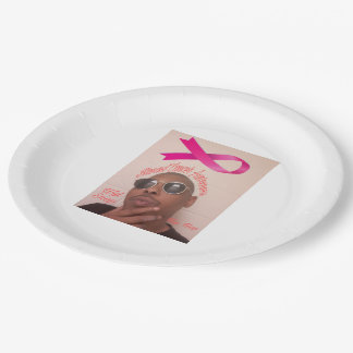 Breast Cancer Paper Plate