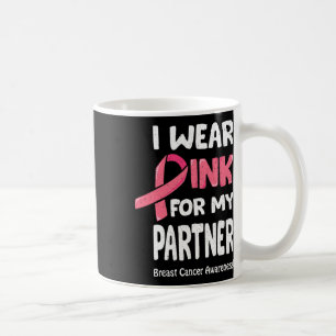 Breast Cancer Partner T Shirt Coffee Mug
