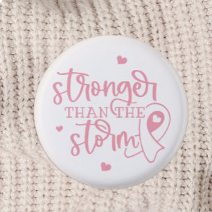 Breast Cancer Pink Ribbon 3 Cm Round Badge