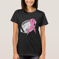 Breast Cancer Pink Ribbon Football Awareness