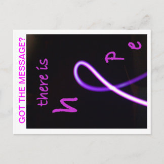 BREAST CANCER post card