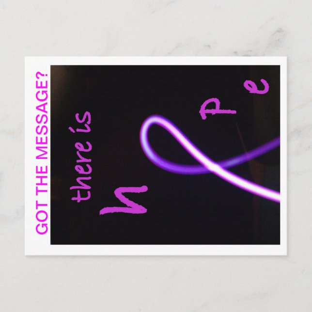 BREAST CANCER post card (Front)