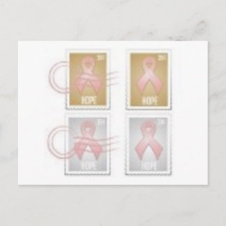 breast cancer postcard