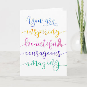 Breast Cancer – Remember Who You Are Card