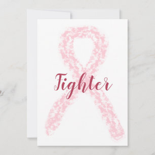 Breast Cancer Ribbon Fighter Note Card