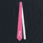 Breast cancer ribbon tie<br><div class="desc">Support breast cancer awareness!</div>